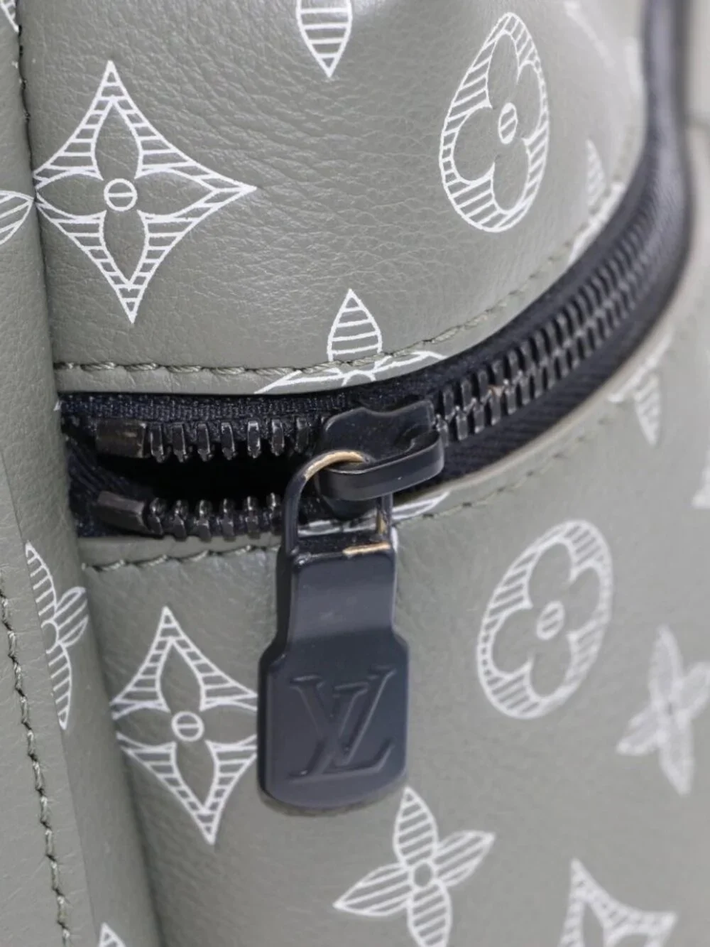 Louis Vuitton Discovery Backpack PM Monogram Shadow Leather M12463 - Gray